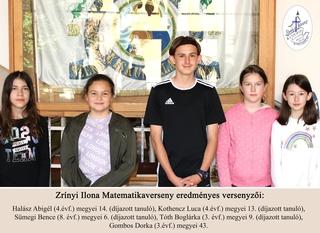 Matematikai és anyanyelvi sikerek a Szent Józsefben